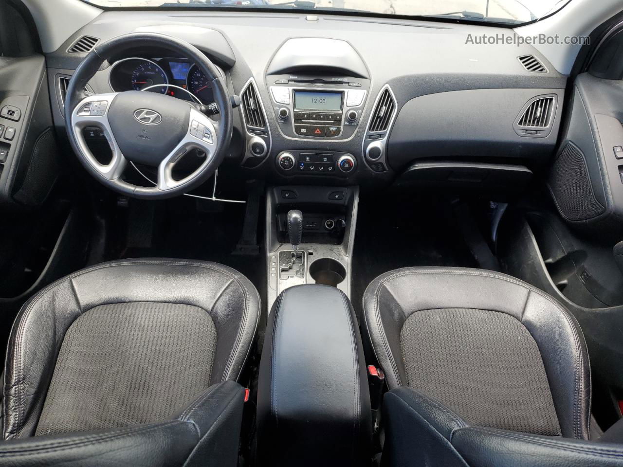 2013 Hyundai Tucson Gls Silver vin: KM8JUCAC5DU738549