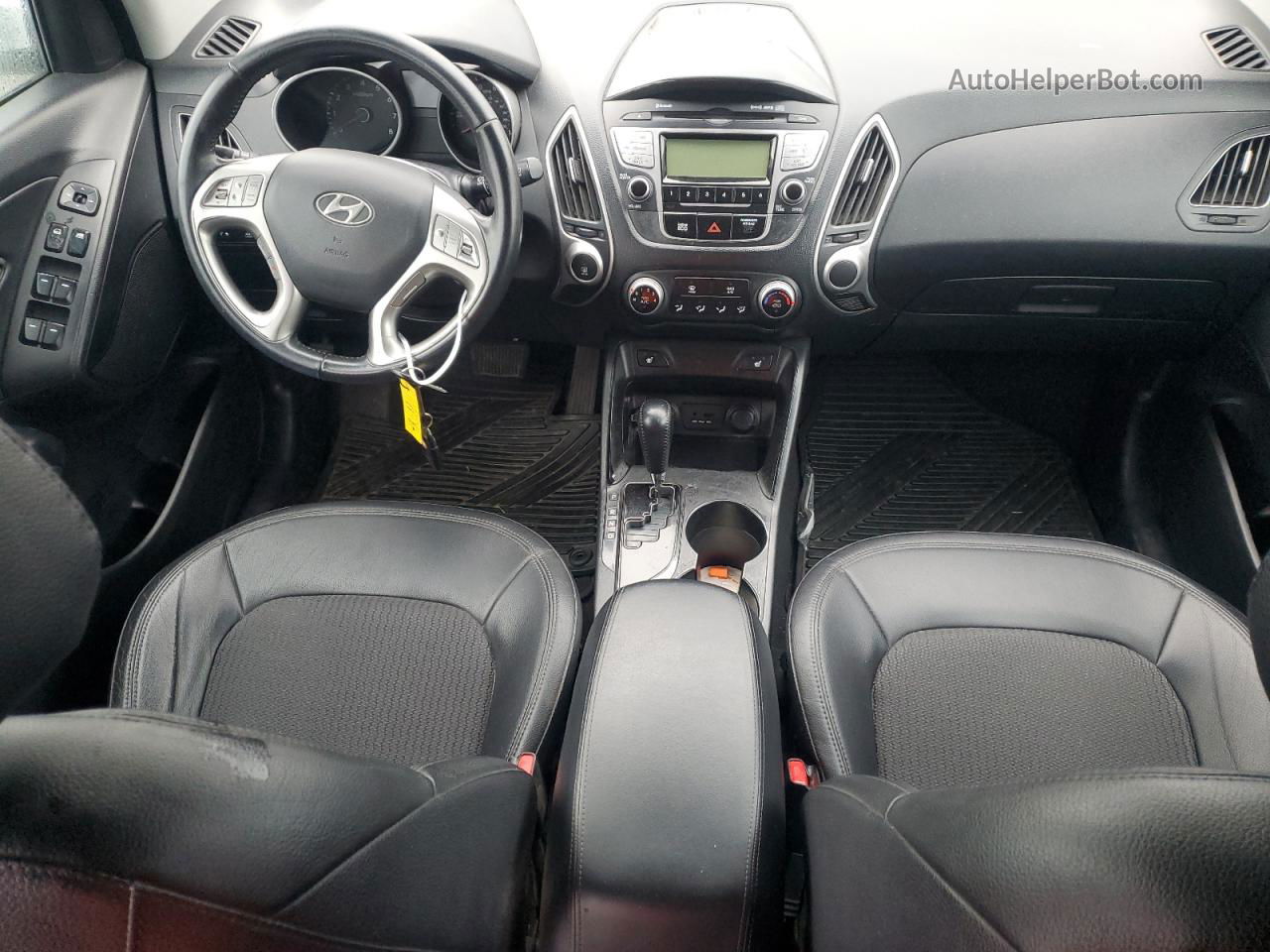 2013 Hyundai Tucson Gls Silver vin: KM8JUCAC6DU556634