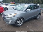 2013 Hyundai Tucson Limited Silver vin: KM8JUCAC6DU672349