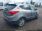 2013 Hyundai Tucson Limited Серебряный vin: KM8JUCAC6DU672349