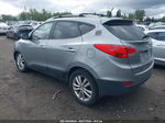 2013 Hyundai Tucson Limited Silver vin: KM8JUCAC6DU672349