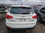 2013 Hyundai Tucson Gls White vin: KM8JUCAC6DU683402