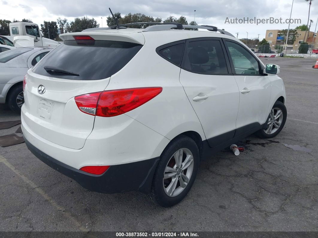 2013 Hyundai Tucson Gls Белый vin: KM8JUCAC6DU693752