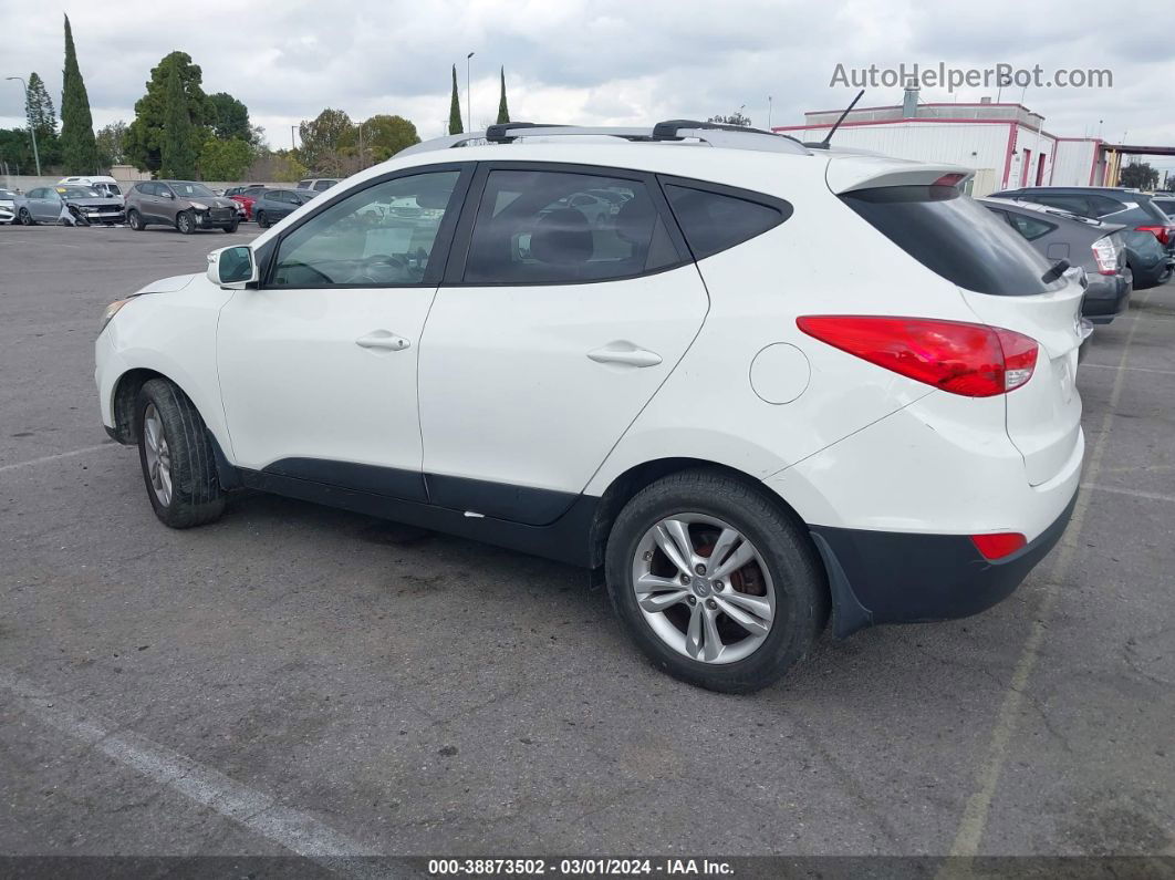 2013 Hyundai Tucson Gls Белый vin: KM8JUCAC6DU693752