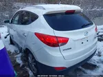 2013 Hyundai Tucson Limited White vin: KM8JUCAC7DU560420