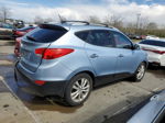 2013 Hyundai Tucson Gls Silver vin: KM8JUCAC7DU621930