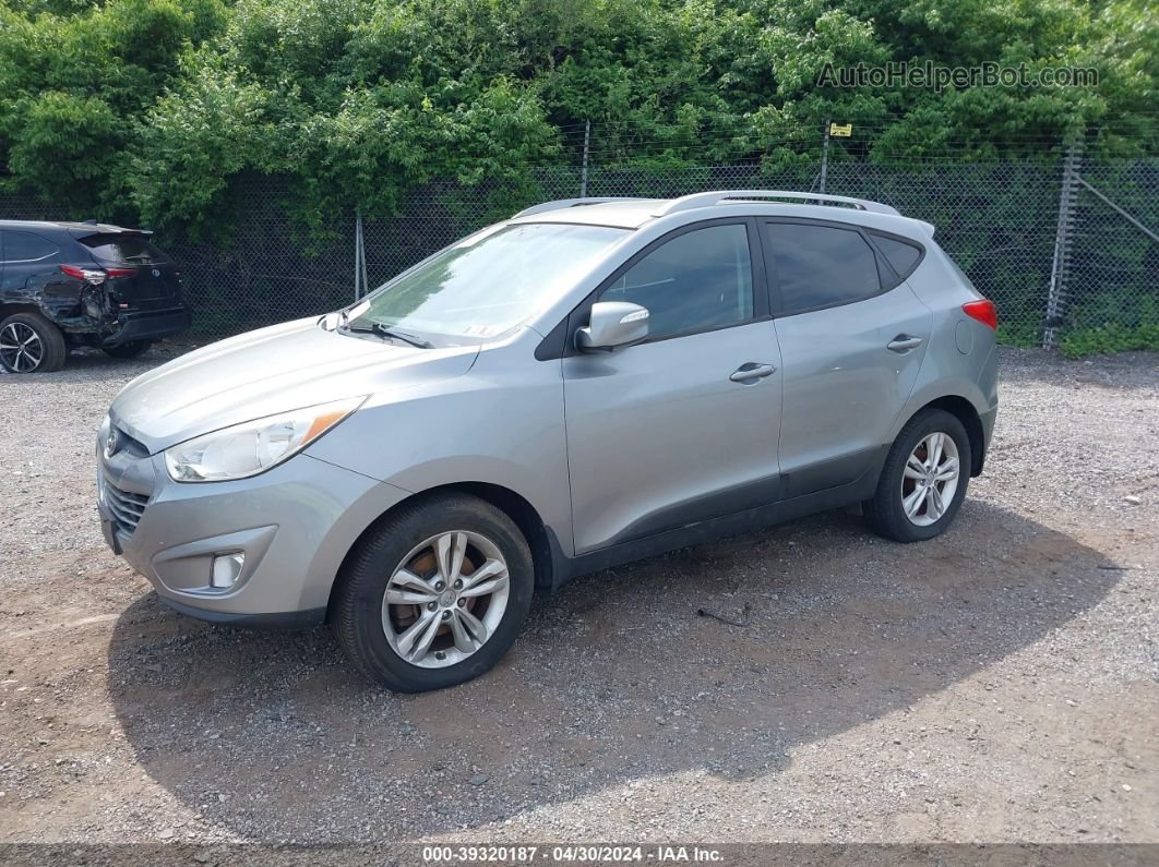 2013 Hyundai Tucson Gls White vin: KM8JUCAC8DU711328