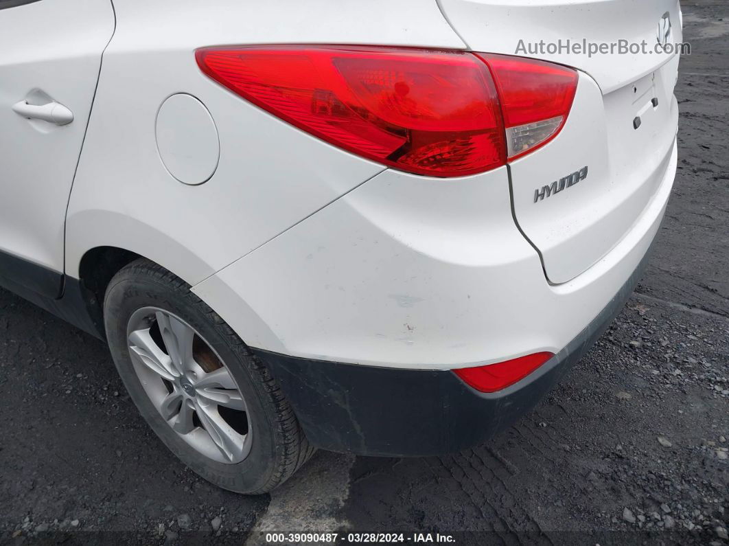 2013 Hyundai Tucson Gls Белый vin: KM8JUCAC8DU752218