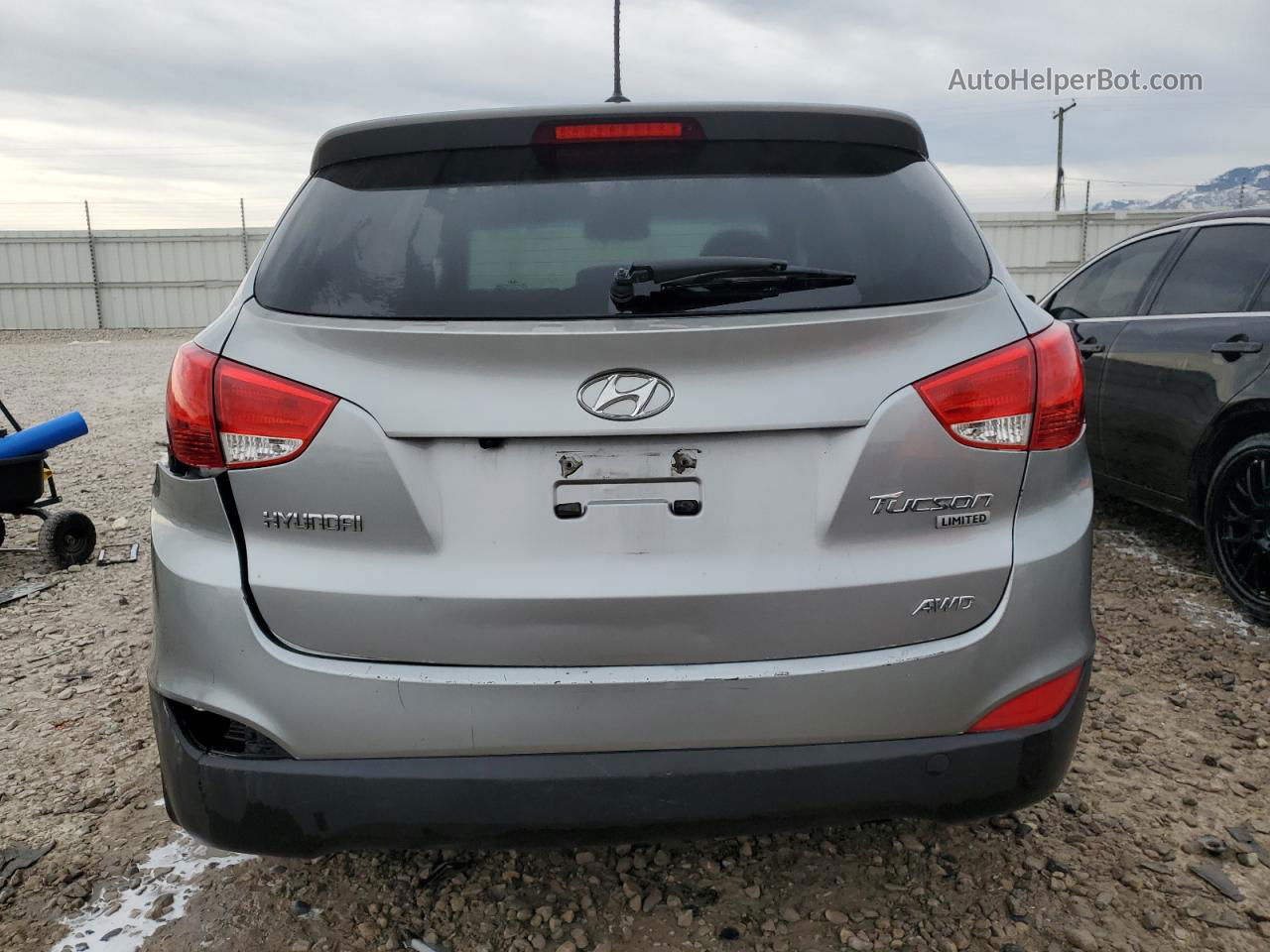 2013 Hyundai Tucson Gls Серебряный vin: KM8JUCAC9DU604496