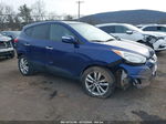 2013 Hyundai Tucson Limited Blue vin: KM8JUCACXDU559925