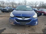 2013 Hyundai Tucson Limited Синий vin: KM8JUCACXDU559925