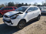 2014 Hyundai Tucson Gls White vin: KM8JUCAG0EU853418