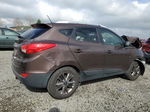 2014 Hyundai Tucson Gls Brown vin: KM8JUCAG0EU883163