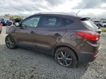 2014 Hyundai Tucson Gls Коричневый vin: KM8JUCAG0EU883163