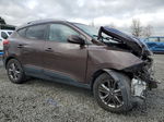 2014 Hyundai Tucson Gls Brown vin: KM8JUCAG0EU883163