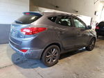 2014 Hyundai Tucson Gls Gray vin: KM8JUCAG0EU899220