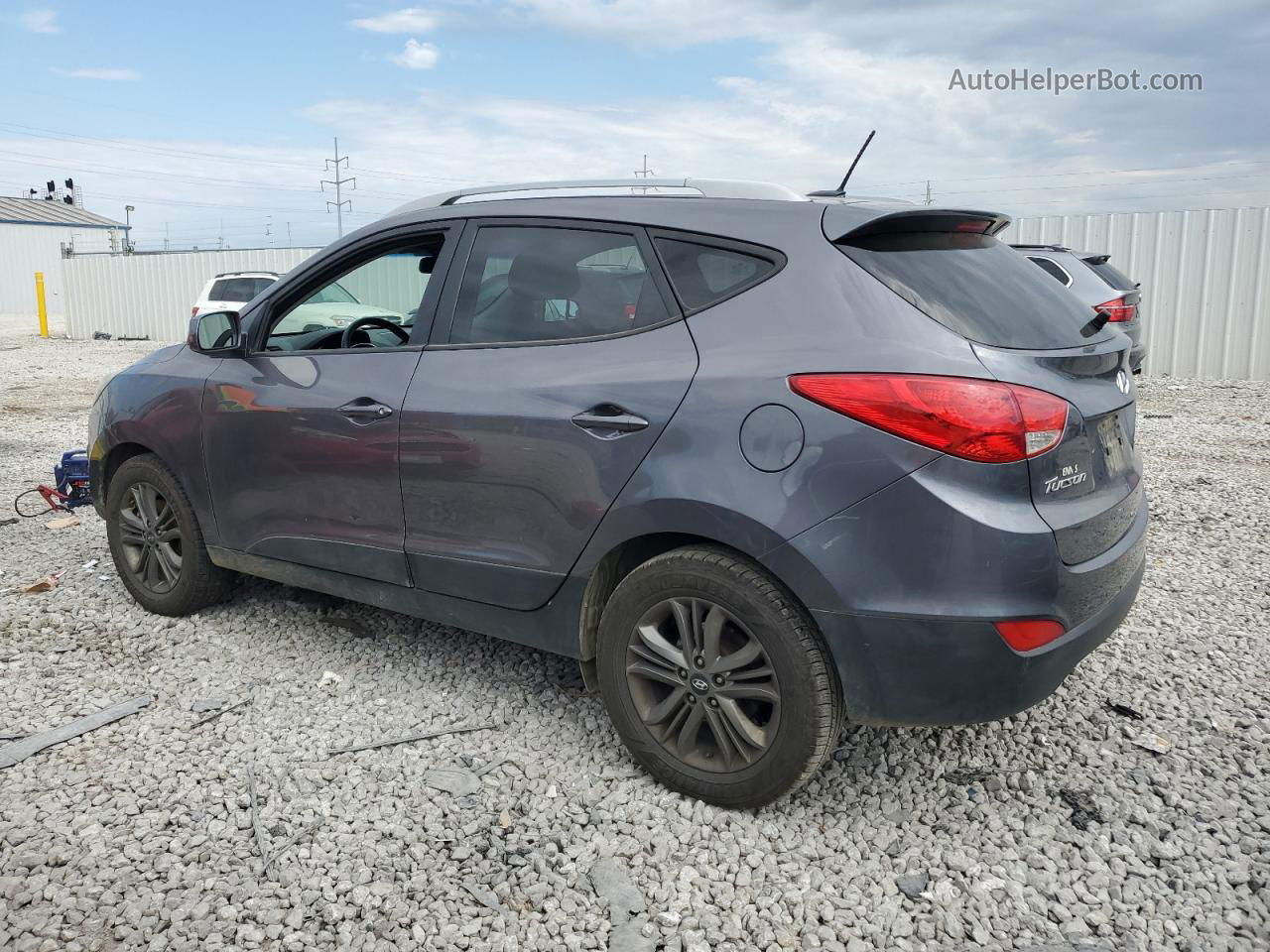 2014 Hyundai Tucson Gls Серый vin: KM8JUCAG1EU823649