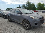 2014 Hyundai Tucson Gls Gray vin: KM8JUCAG1EU823649