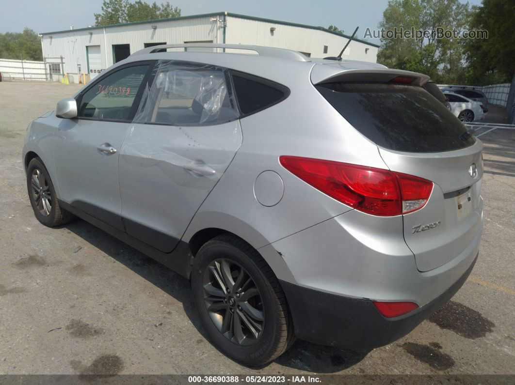 2014 Hyundai Tucson Se Silver vin: KM8JUCAG1EU912203