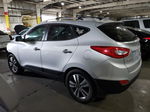 2014 Hyundai Tucson Gls Silver vin: KM8JUCAG2EU820100