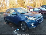 2014 Hyundai Tucson Se Blue vin: KM8JUCAG2EU845496