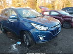 2014 Hyundai Tucson Se Синий vin: KM8JUCAG2EU845496