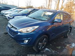 2014 Hyundai Tucson Se Blue vin: KM8JUCAG2EU845496