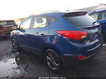 2014 Hyundai Tucson Se Синий vin: KM8JUCAG2EU845496