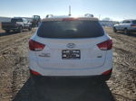 2014 Hyundai Tucson Gls White vin: KM8JUCAG2EU907379