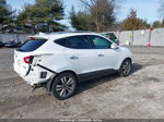 2014 Hyundai Tucson Limited White vin: KM8JUCAG3EU846494