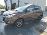 2014 Hyundai Tucson Gls Brown vin: KM8JUCAG3EU944490