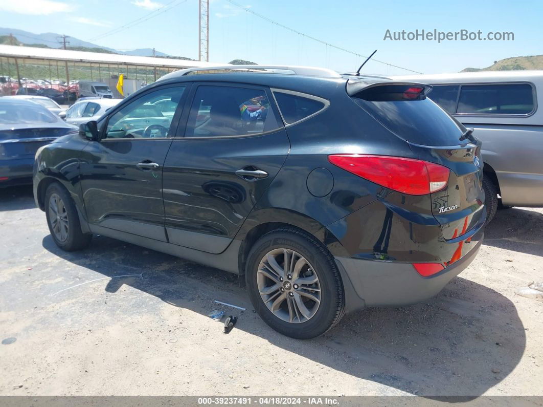 2014 Hyundai Tucson Se Black vin: KM8JUCAG4EU860646