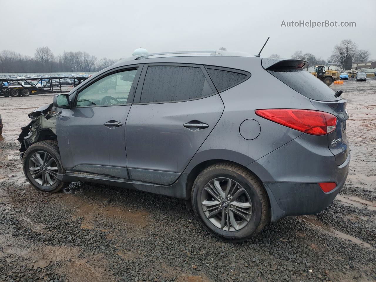 2014 Hyundai Tucson Gls Черный vin: KM8JUCAG4EU862266