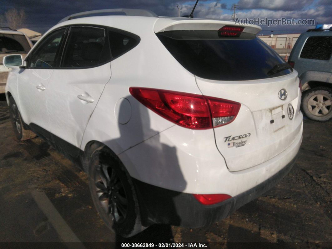 2014 Hyundai Tucson Se White vin: KM8JUCAG4EU904614