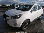 2014 Hyundai Tucson Se White vin: KM8JUCAG4EU904614