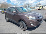 2014 Hyundai Tucson Se Коричневый vin: KM8JUCAG5EU816848