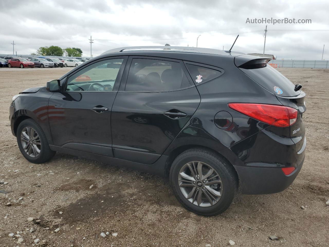 2014 Hyundai Tucson Gls Black vin: KM8JUCAG5EU830023