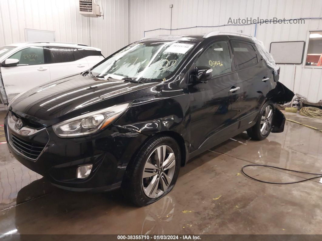 2014 Hyundai Tucson Limited Black vin: KM8JUCAG5EU841796