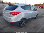 2014 Hyundai Tucson Se Silver vin: KM8JUCAG5EU885023