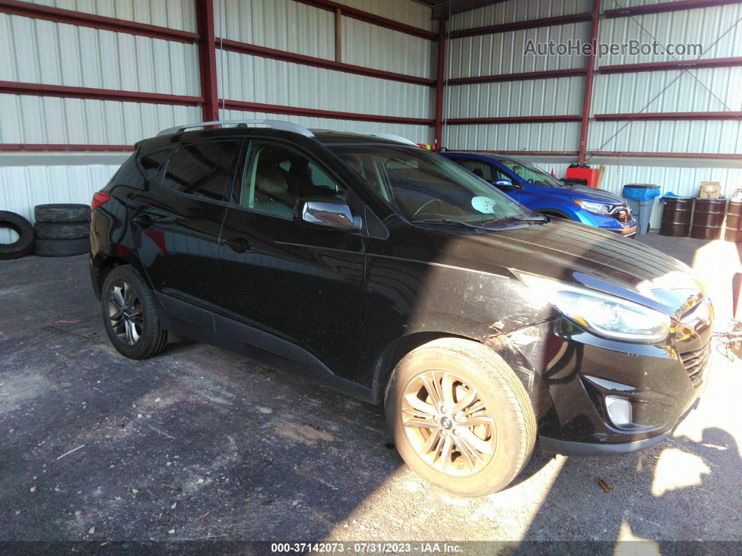 2014 Hyundai Tucson Se Black vin: KM8JUCAG5EU908641