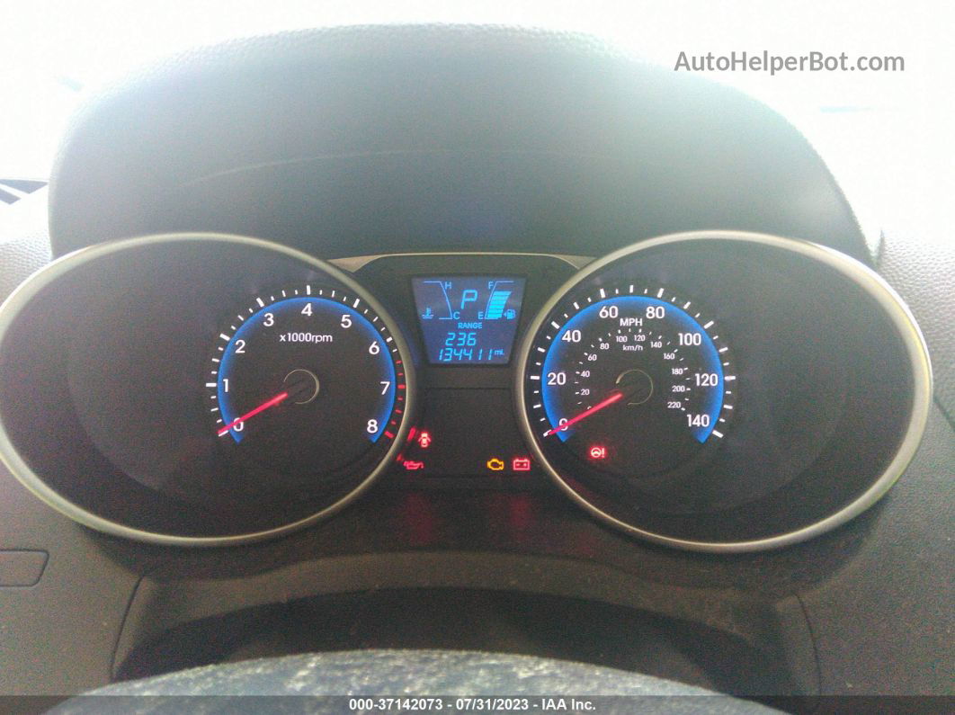 2014 Hyundai Tucson Se Черный vin: KM8JUCAG5EU908641