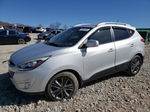 2014 Hyundai Tucson Gls Silver vin: KM8JUCAG6EU831634