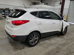 2014 Hyundai Tucson Gls White vin: KM8JUCAG7EU806094