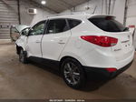 2014 Hyundai Tucson Se White vin: KM8JUCAG8EU791900