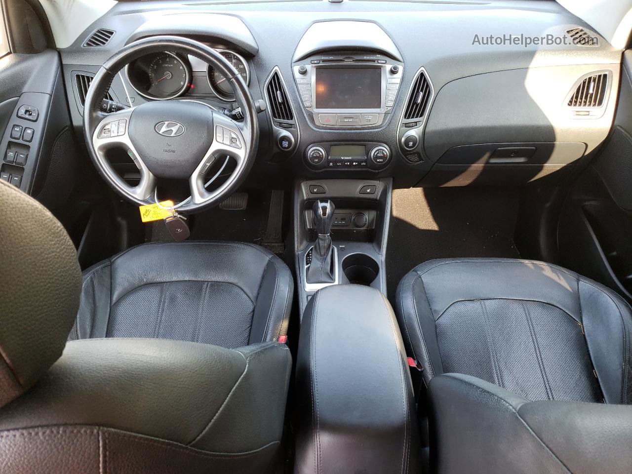 2014 Hyundai Tucson Gls Серебряный vin: KM8JUCAG8EU812261