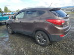 2014 Hyundai Tucson Gls Brown vin: KM8JUCAG8EU830002