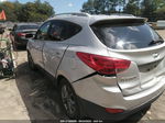 2014 Hyundai Tucson Se Silver vin: KM8JUCAG8EU846684