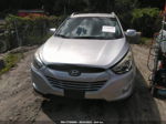 2014 Hyundai Tucson Se Silver vin: KM8JUCAG8EU846684