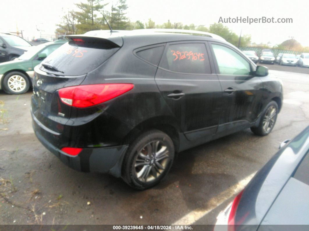 2014 Hyundai Tucson Se Black vin: KM8JUCAG8EU875943