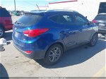 2014 Hyundai Tucson Se Blue vin: KM8JUCAG8EU878986
